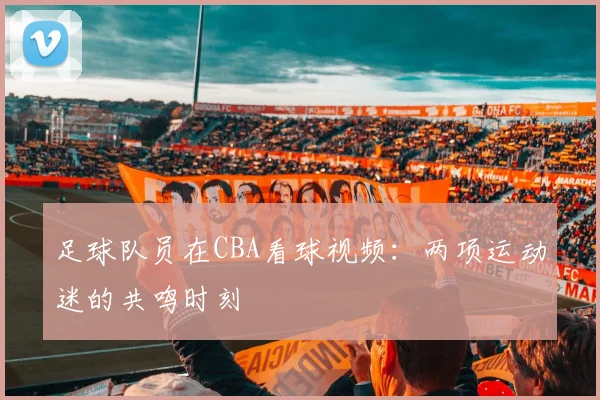 足球队员在CBA看球视频：两项运动迷的共鸣时刻
